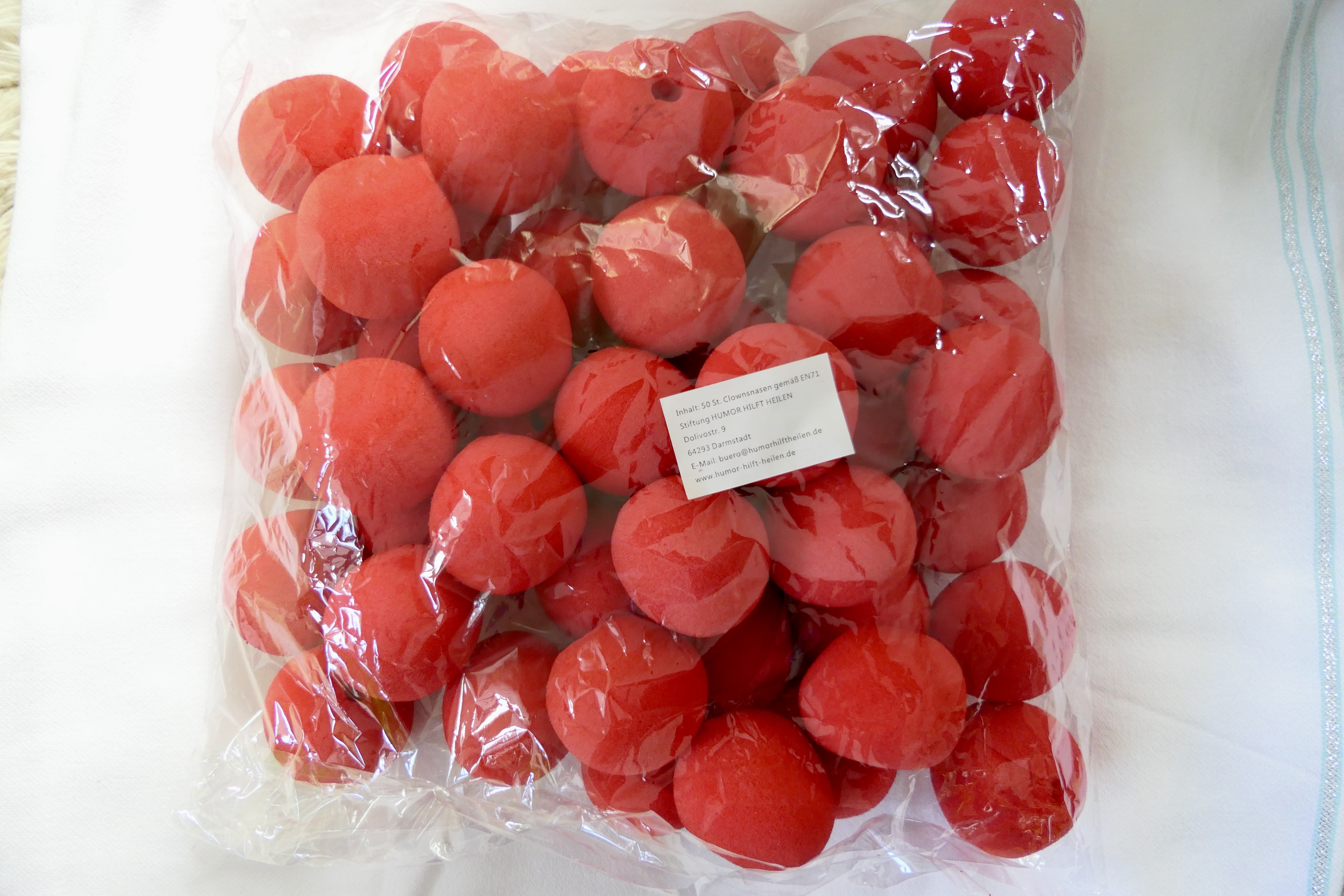 Clowns Nase (50 Stck)